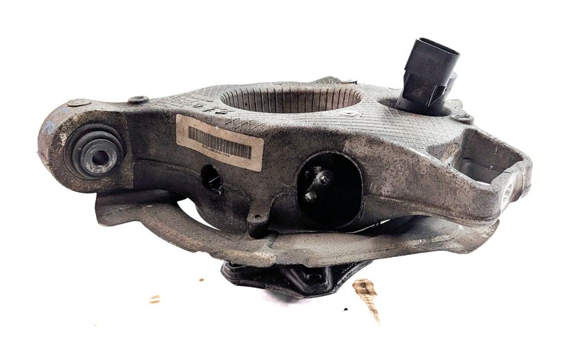 Thumbnail 2: 10-13 PORSCHE PANAMERA 970 G1 REAR LEFT SPINDLE KNUCKLE HUB STUB w/PARKING BRAKE