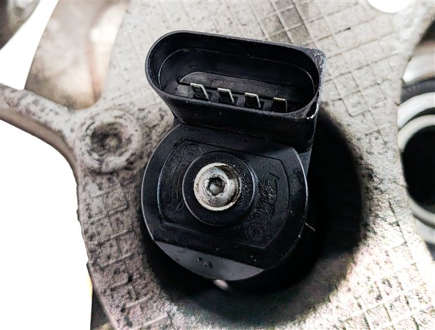 Thumbnail 8: 10-13 PORSCHE PANAMERA 970 G1 REAR LEFT SPINDLE KNUCKLE HUB STUB w/PARKING BRAKE