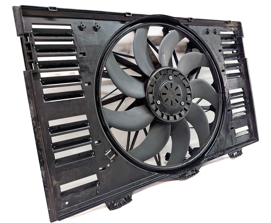 2010-2016 PORSCHE PANAMERA (970 G1) 3.0L 3.6L 4.8L RADIATOR COOLING FAN ASSEMBLY