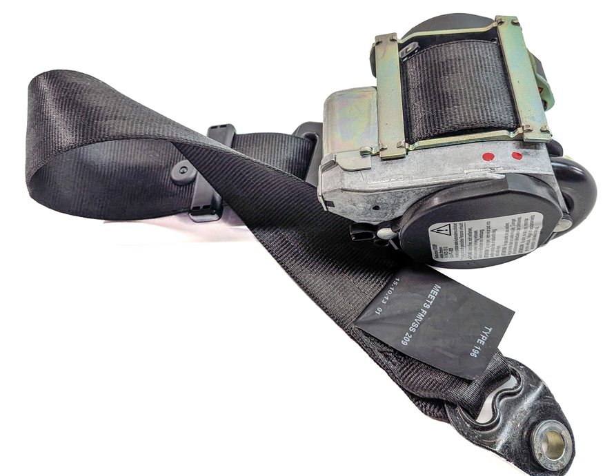 Thumbnail 3: 2014 RANGE ROVER SPORT (L494) REAR 2ND ROW RIGHT SEAT SEATBELT RETRACTOR (Black)