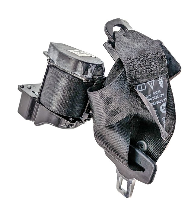 2014 RANGE ROVER SPORT L494 REAR 2ND ROW CENTER SEAT SEATBELT RETRACTOR (Black)