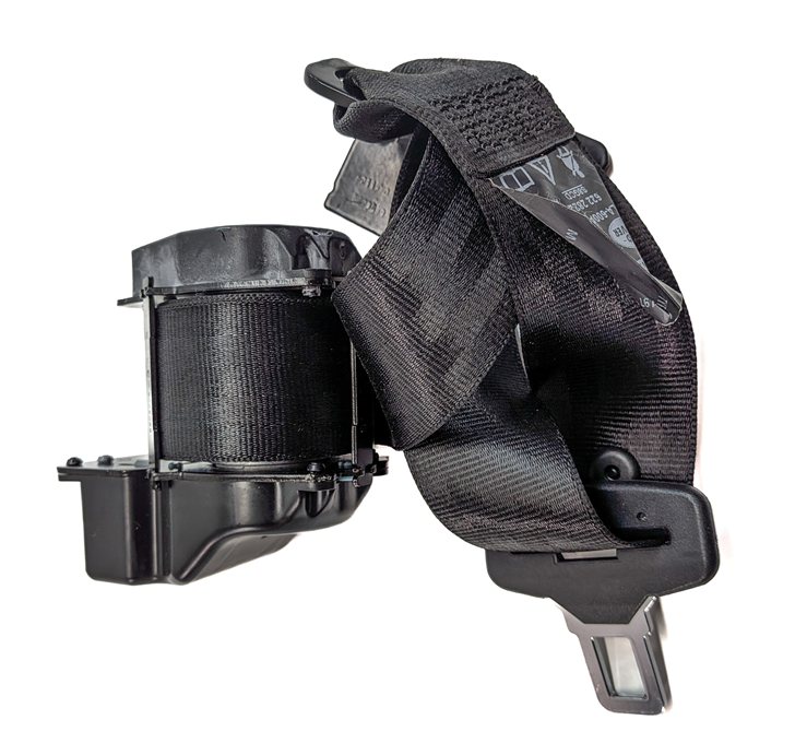 Thumbnail 2: 2014 RANGE ROVER SPORT L494 REAR 2ND ROW CENTER SEAT SEATBELT RETRACTOR (Black)