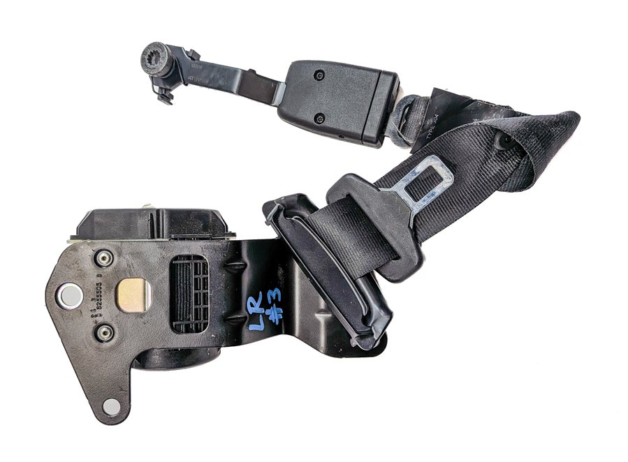 Thumbnail 2: 2014 RANGE ROVER SPORT (L494) REAR 3RD ROW LEFT SEAT SEATBELT RETRACTOR (Black)
