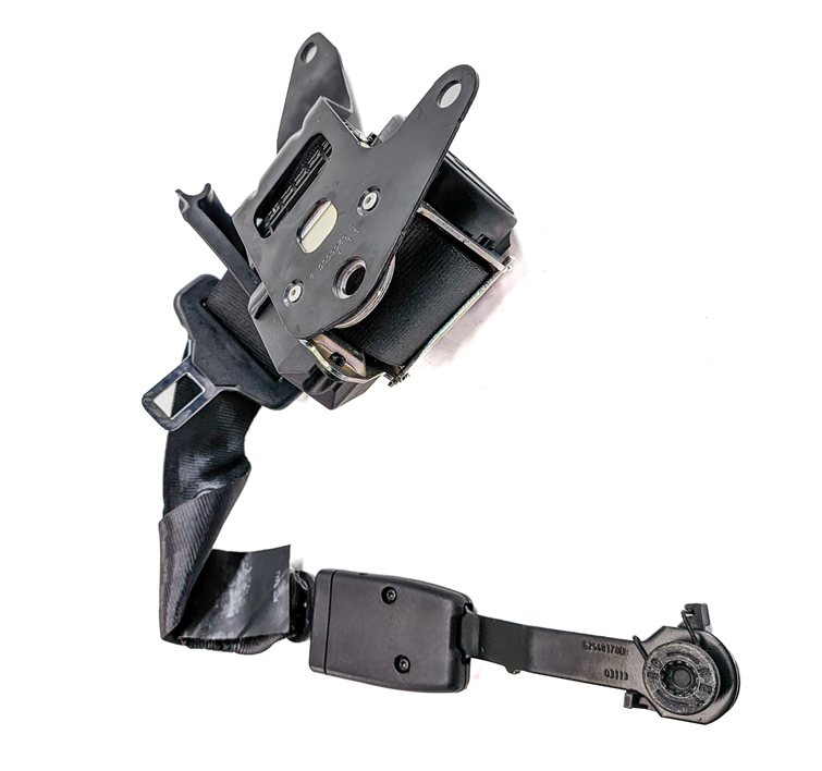 Thumbnail 4: 2014 RANGE ROVER SPORT (L494) REAR 3RD ROW LEFT SEAT SEATBELT RETRACTOR (Black)
