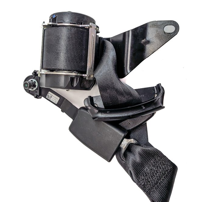 Thumbnail 5: 2014 RANGE ROVER SPORT (L494) REAR 3RD ROW LEFT SEAT SEATBELT RETRACTOR (Black)