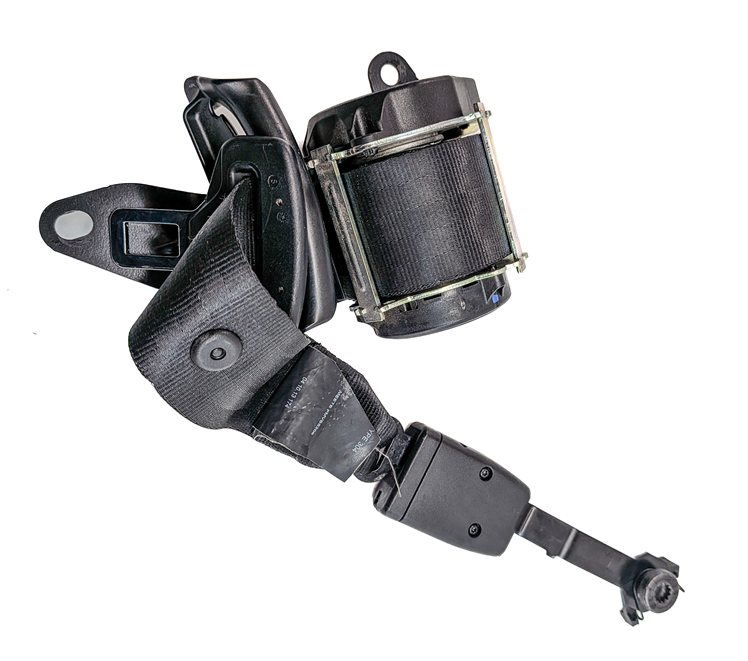 Thumbnail 5: 2014 RANGE ROVER SPORT (L494) REAR 3RD ROW RIGHT SEAT SEATBELT RETRACTOR (Black)