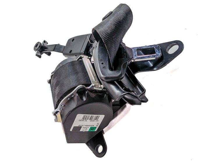Thumbnail 6: 2014 RANGE ROVER SPORT (L494) REAR 3RD ROW RIGHT SEAT SEATBELT RETRACTOR (Black)