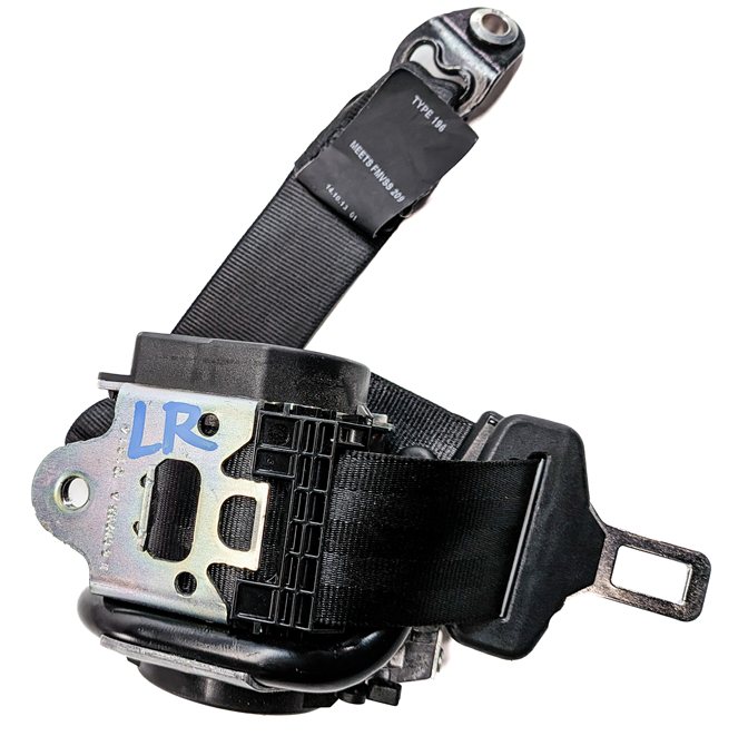 Thumbnail 4: 2014 RANGE ROVER SPORT (L494) REAR 2ND ROW LEFT SEAT SEATBELT RETRACTOR (Black)