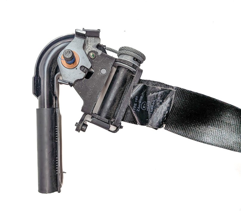 Thumbnail 4: 2014-2016 RANGE ROVER SPORT (L494) FRONT LEFT DRIVER SEATBELT RETRACTOR (Black)