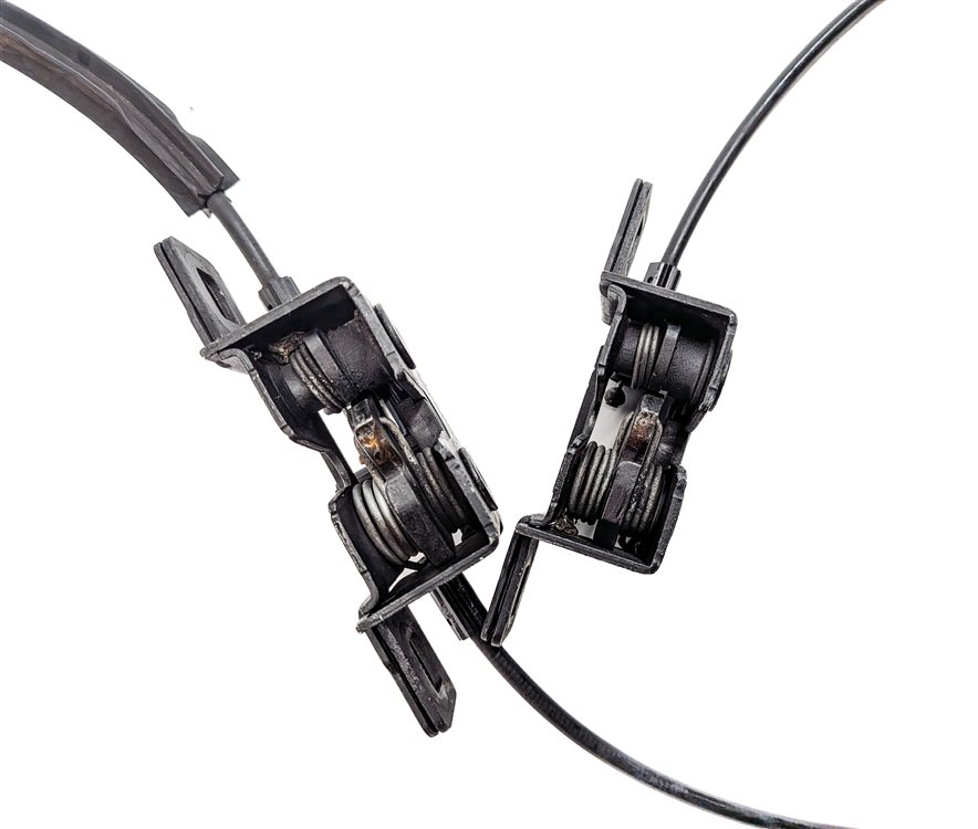 Thumbnail 3: 2014 RANGE ROVER SPORT (L494) FRONT HOOD BONNET LID LOCK LATCH CABLE SET