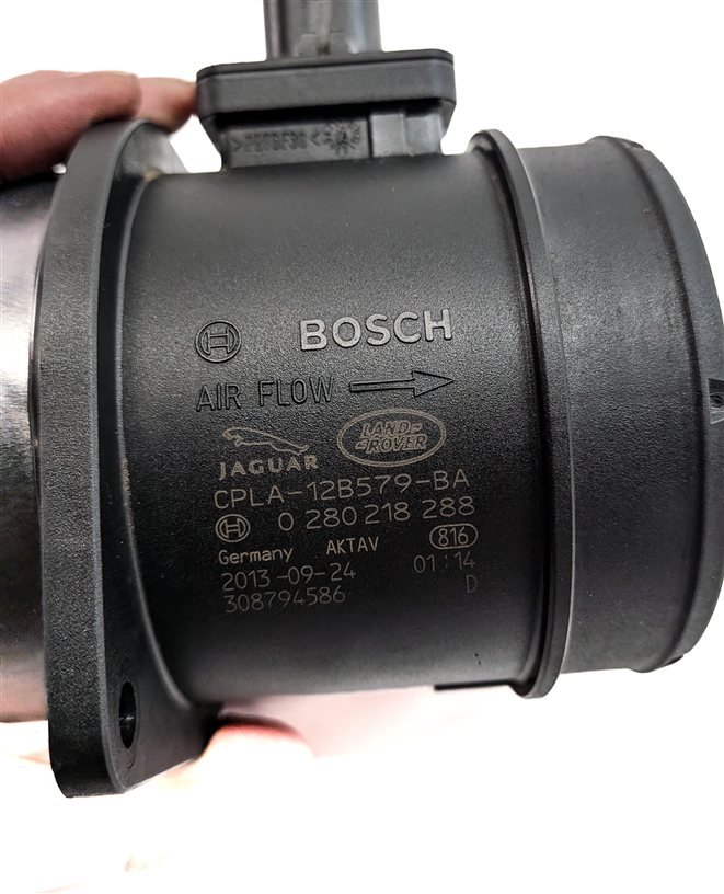 Thumbnail 5: 13-20 RANGE ROVER SPORT (L405 L494) 5.0L SUPERCHARGED MAF MASS AIR FLOW SENSOR