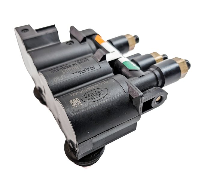 Thumbnail 3: 2014 RANGE ROVER SPORT (L494) 5.0L SUPER AIR SUSPENSION CONTROL VALVE BLOCK