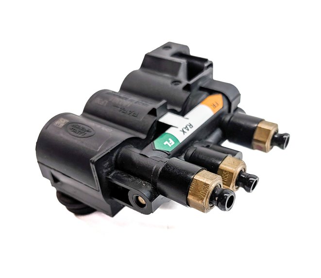 Thumbnail 4: 2014 RANGE ROVER SPORT (L494) 5.0L SUPER AIR SUSPENSION CONTROL VALVE BLOCK