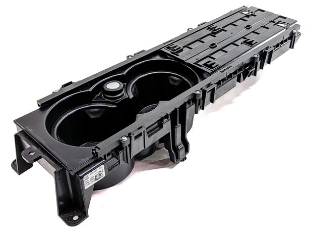 Thumbnail 4: 2014 RANGE ROVER SPORT (L494) FRONT CENTER CONSOLE CUPHOLDER w/ 12V POWER SOCKET