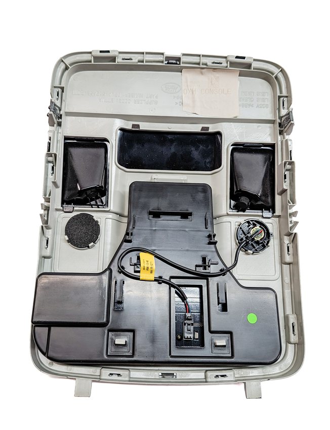 Thumbnail 6: 2014 RANGE ROVER SPORT (L494) FRONT INTERIOR DOME MAP READING LIGHT LAMP (Gray)