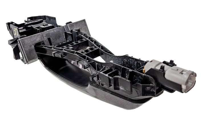 Thumbnail 3: 12-17 ROVER SPORT EVOQUE L405 L494 FRONT LEFT DRIVER PASSIVE DOOR HANDLE (Grey)