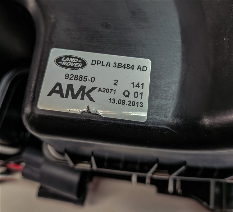 Thumbnail 8: 2014-2017 RANGE ROVER SPORT (L494) AIR SUSPENSION COMPRESSOR PUMP MOTOR (7 SEAT)