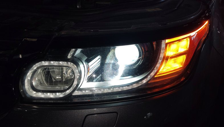 Thumbnail 2: 2014-2017 RANGE ROVER SPORT (L494) LEFT XENON HID ADAPTIVE HEADLIGHT LIGHT LAMP