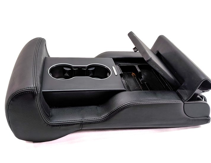 Thumbnail 6: 14-15 RANGE ROVER SPORT (L494) FRONT CENTER CONSOLE ARMREST LID COVER (Black)