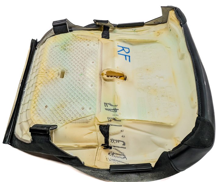 Thumbnail 6: 2014 RANGE ROVER SPORT (L494) FRONT RIGHT MEMORY HEAT VENT LOWER CUSHION (Black)