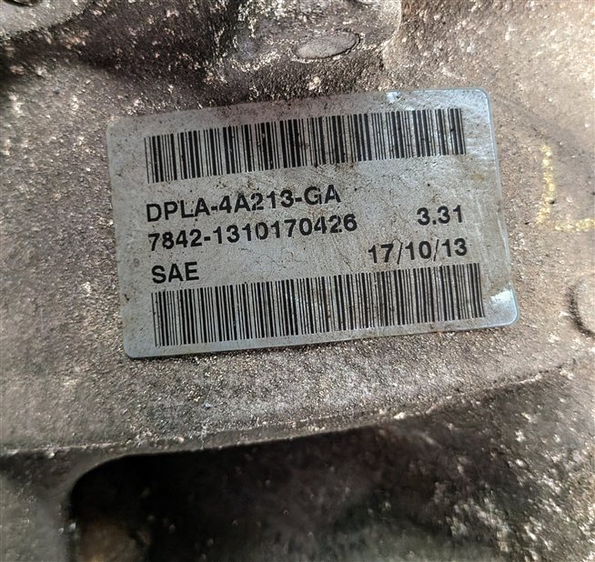 Thumbnail 11: 13-20 ROVER SPORT L405 L494 REAR LOCKING DIFFERENTIAL GEAR (3.31) w/out MOTOR
