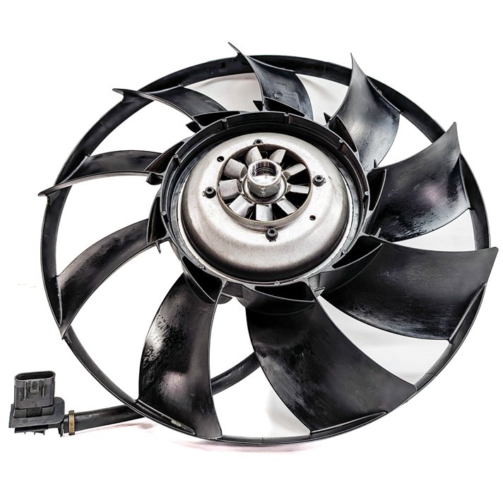 13-16 RANGE ROVER SPORT (L405 L494) CONDENSER ELECTRIC COOLING FAN w/ CLUTCH