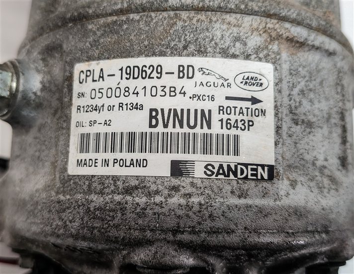 Thumbnail 9: 10-19 JAGUAR XE XF XJ LR4 RANGE ROVER SPORT (L320 L322 L405 L494) A/C COMPRESSOR