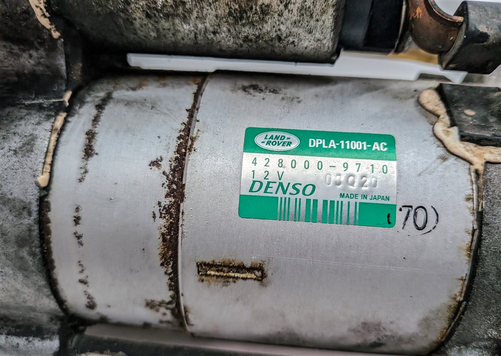 Thumbnail 8: 2014-2016 LR4 RANGE ROVER SPORT (L405 L494) 3.0L 5.0L ENGINE STARTER MOTOR