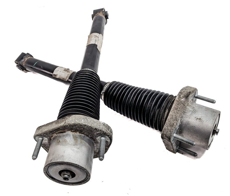 Thumbnail 2: 14-15 RANGE ROVER SPORT L494 5.0L REAR LEFT RIGHT AIR SUSPENSION SHOCK STRUT SET