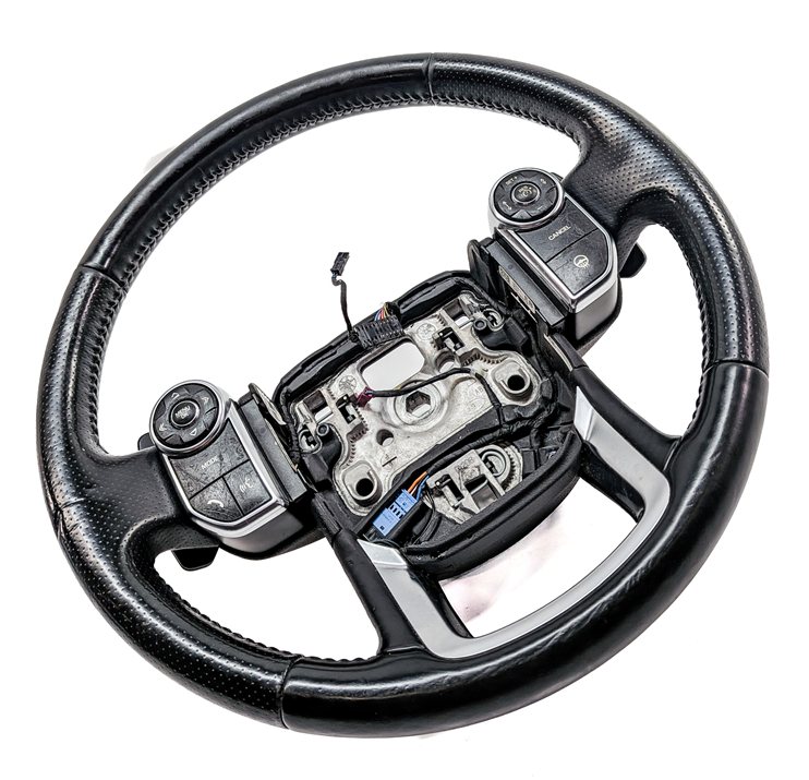 Thumbnail 1: 2014-2022 RANGE ROVER SPORT (L494) 4-SPOKE HEATED STEERING WHEEL w/ SWITCHES