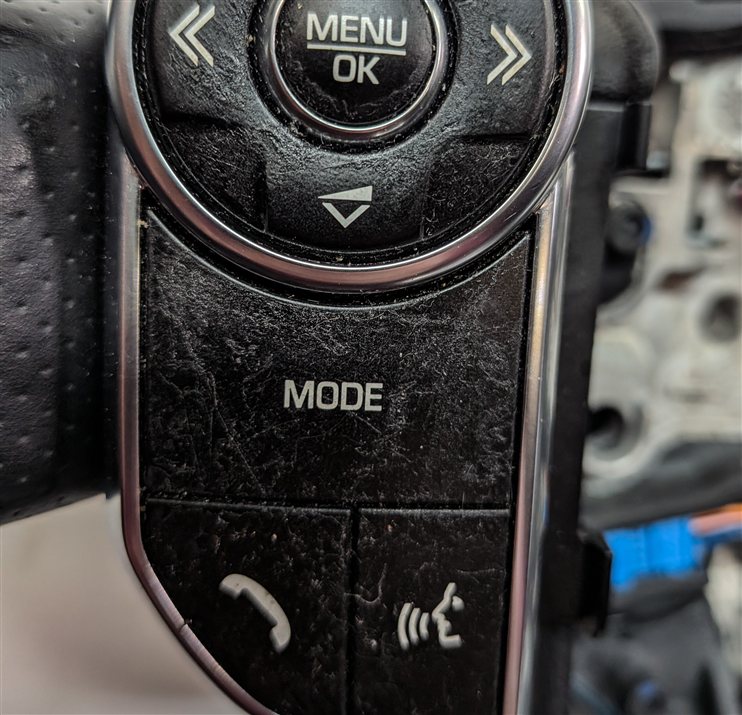 Thumbnail 11: 2014-2022 RANGE ROVER SPORT (L494) 4-SPOKE HEATED STEERING WHEEL w/ SWITCHES
