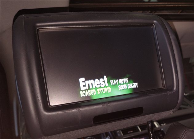 Thumbnail 1: 2012-2016 RANGE ROVER SPORT (L494) FRONT ENTERTAINMENT HEADREST w/ REAR SCREEN