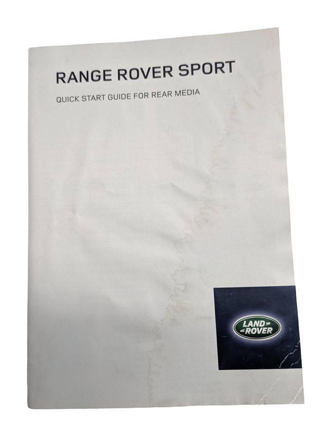 Thumbnail 6: 2014 RANGE ROVER SPORT (L494) 5.0L SUPER ENGINE OWNERS MANUAL BOOKLET SET