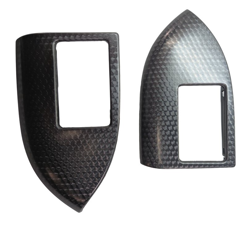 Thumbnail 2: 14 ROVER SPORT (L494) DASH DOOR CENTER CONSOLE TRIM SET/10 (CARBON FIBER EFFECT)