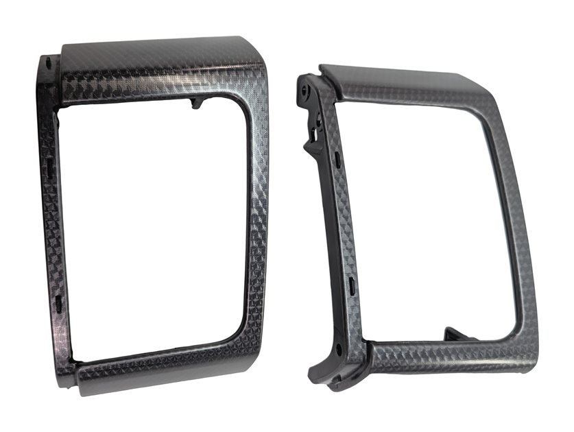 Thumbnail 6: 14 ROVER SPORT (L494) DASH DOOR CENTER CONSOLE TRIM SET/10 (CARBON FIBER EFFECT)