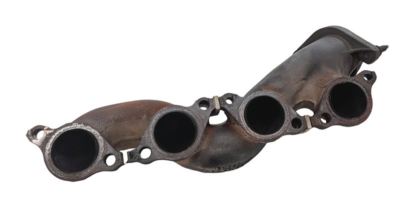 Thumbnail 5: 10-20 JAGUAR FTYPE XF XJ ROVER SPORT L405 L494 5.0L LEFT DRIVER EXHAUST MANIFOLD