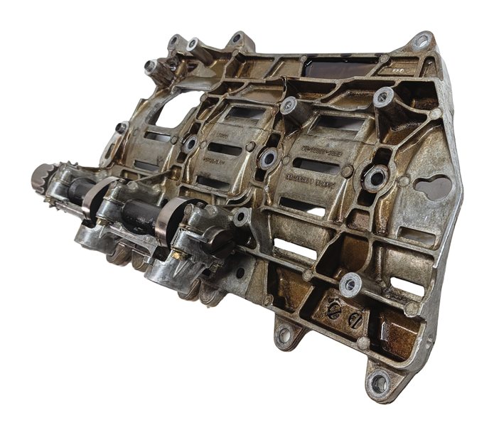 Thumbnail 7: 10-17 DISCOVERY LR4 ROVER SPORT L320 L494 L405 3.0L 5.0L OIL PAN BAFFLE TRAY