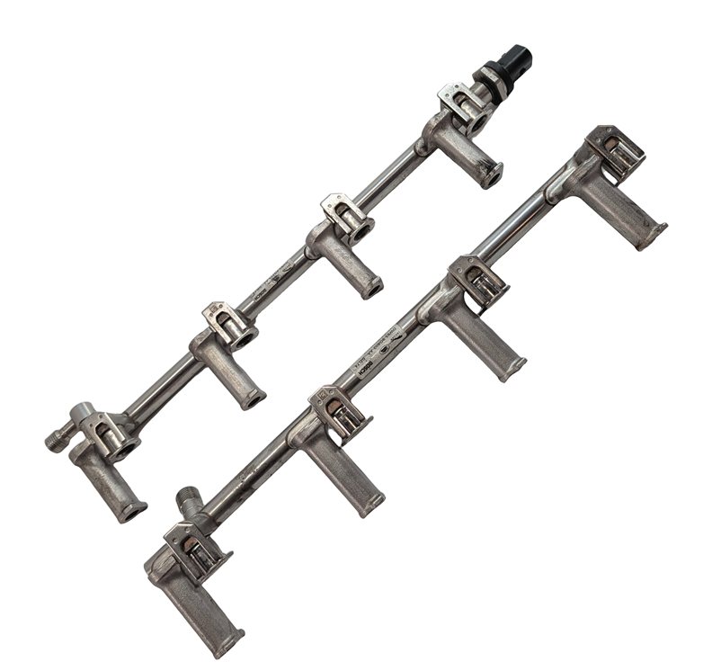 2014 RANGE ROVER SPORT (L494) 5.0L SUPER (AJ133) ENGINE FUEL INJECTOR RAIL SET/2