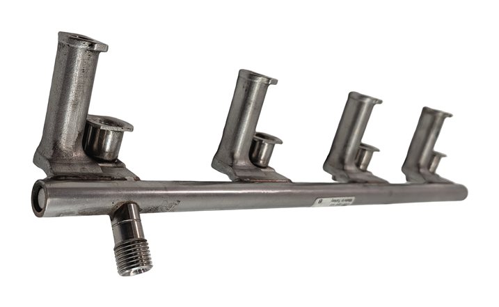 Thumbnail 8: 2014 RANGE ROVER SPORT (L494) 5.0L SUPER (AJ133) ENGINE FUEL INJECTOR RAIL SET/2