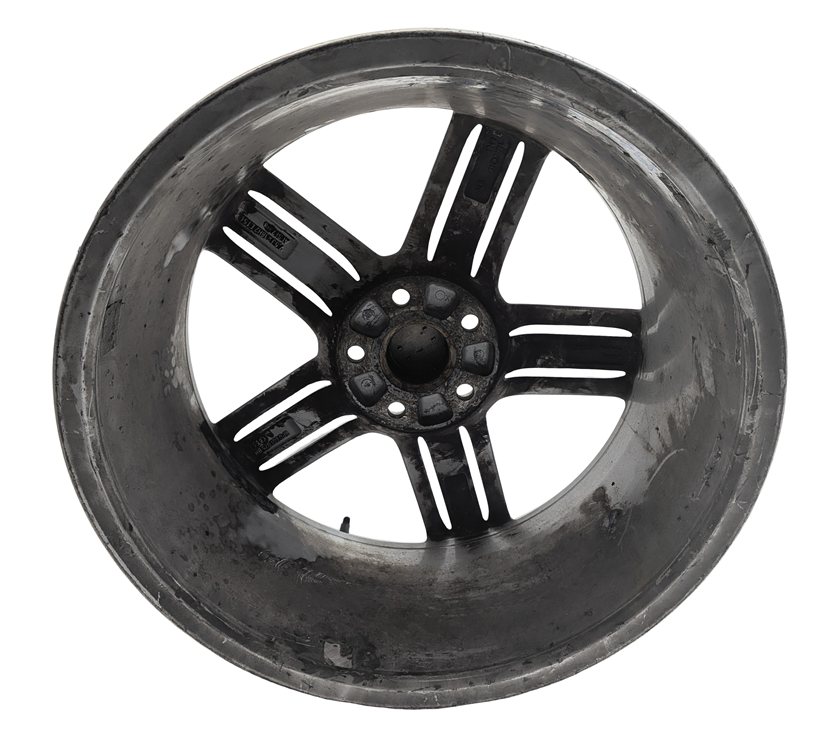 Thumbnail 3: 2009-2013 AUDI A3 (8V) 18X7.5 INCH 5 TRIPLE SPOKE ALUMINUM WHEEL RIM (ET54)