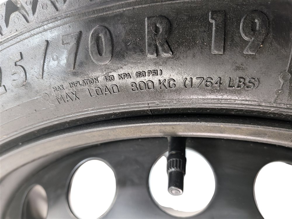 Thumbnail 9: 15-18 VW JETTA AUDI A3 S3 (8V) 18x3.5" EMERGENCY ROADSIDE SPARE TIRE WHEEL RIM