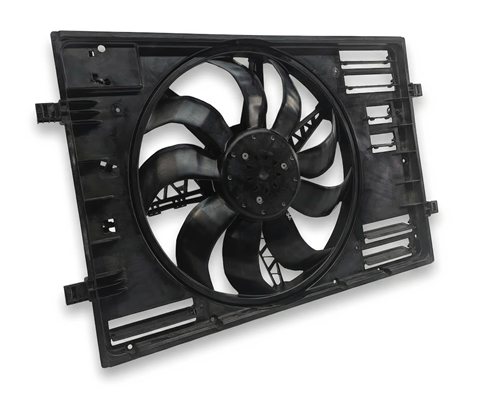 Thumbnail 1: 2016-2018 AUDI A3 E-TRON (8VF) HYBRID 1.4L ENGINE COOLING FAN w/ SHROUD