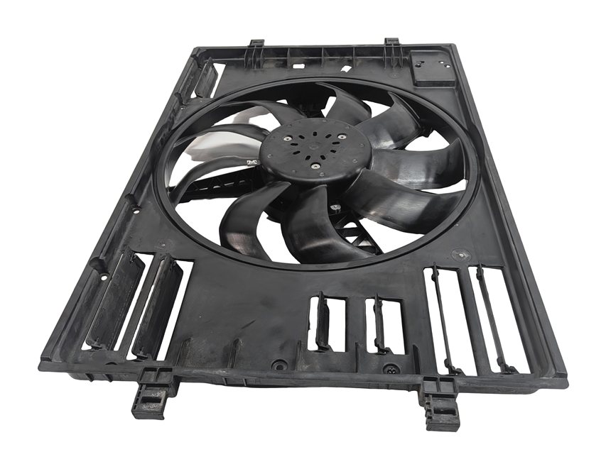 Thumbnail 3: 2016-2018 AUDI A3 E-TRON (8VF) HYBRID 1.4L ENGINE COOLING FAN w/ SHROUD