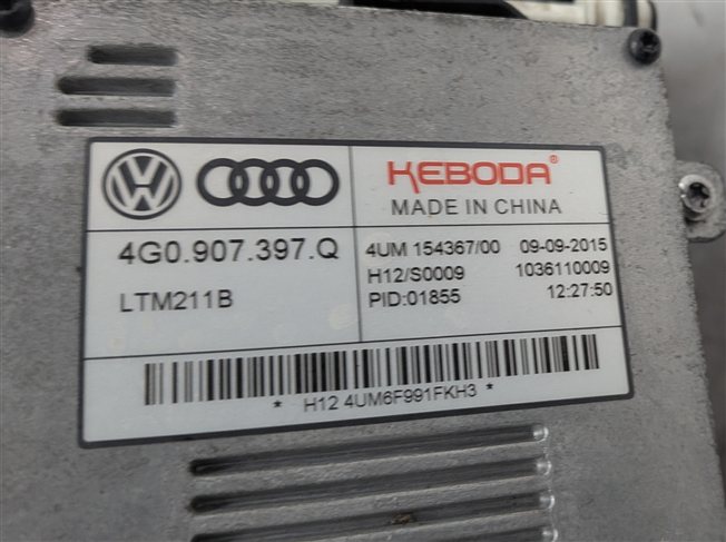 Thumbnail 15: 2015-2016 AUDI A3 S3 (8V) LEFT FRONT DRIVER LED HEADLIGHT LIGHT LAMP