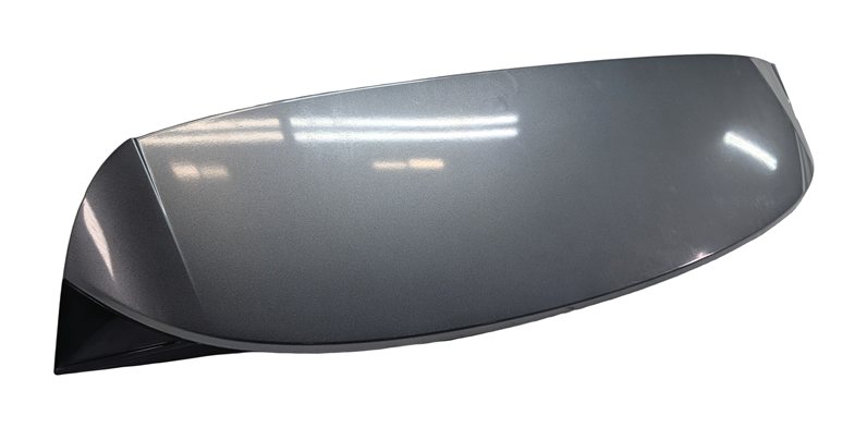 16-18 AUDI A3 E-TRON 8VF REAR SPOILER WING w/ 3rd BRAKE LIGHT (Gray)