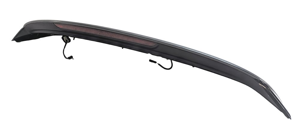 Thumbnail 3: 16-18 AUDI A3 E-TRON 8VF REAR SPOILER WING w/ 3rd BRAKE LIGHT (Gray)