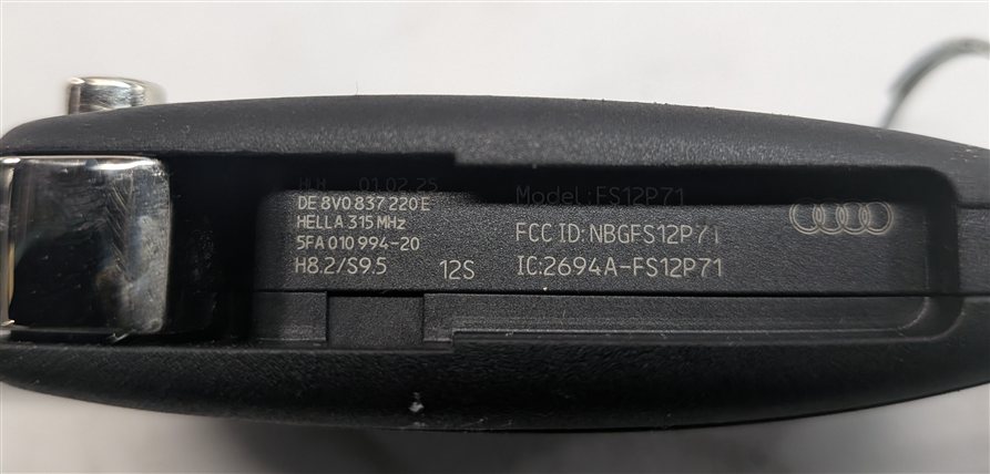 Thumbnail 6: 16-18 AUDI A3 E-TRON HYBRID (8V) SPEEDOMETER ECM BCM BODY ENGINE MODULE KEY SET