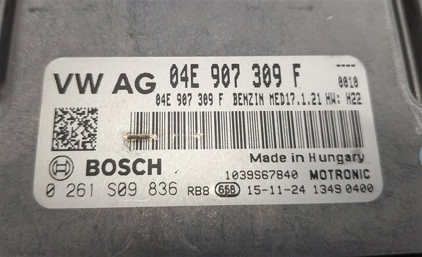 Thumbnail 9: 16-18 AUDI A3 E-TRON HYBRID (8V) SPEEDOMETER ECM BCM BODY ENGINE MODULE KEY SET