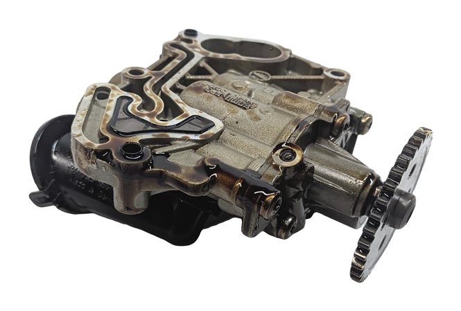 Thumbnail 7: 2016 AUDI A3 E-TRON (8V) 1.4L HYBRID (CXUA) ENGINE MOTOR OIL FLUID PUMP ASSEMBLY