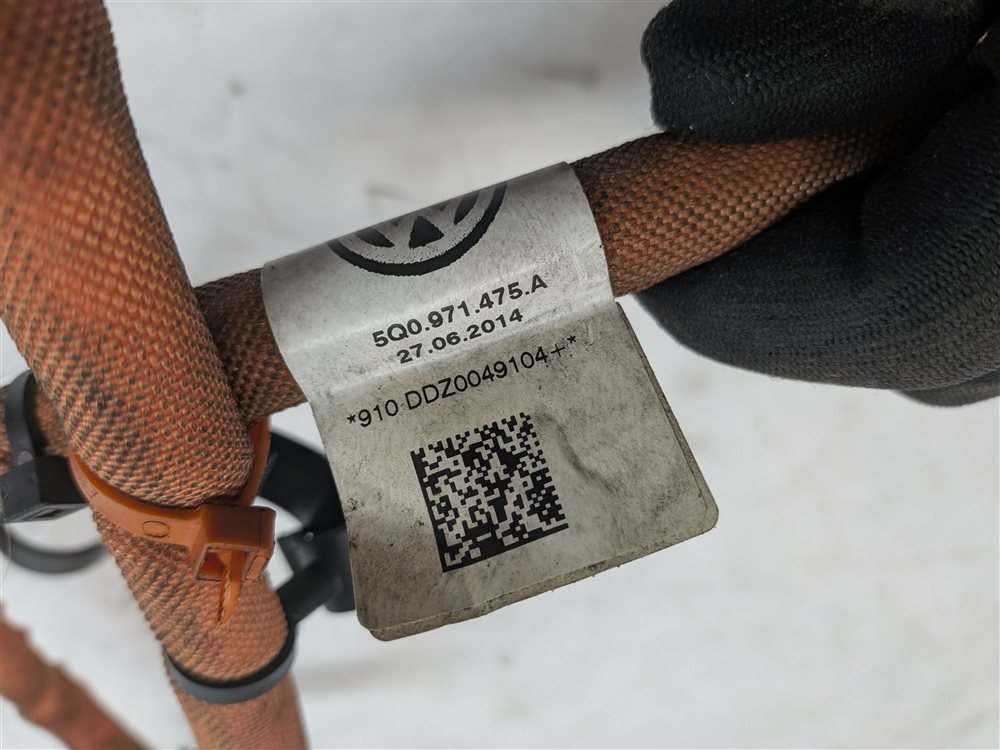 Thumbnail 7: 2016 AUDI A3 E-TRON (8V) 1.4L HYBRID (CXUA) HV HIGH VOLTAGE BATTERY POWER CABLE